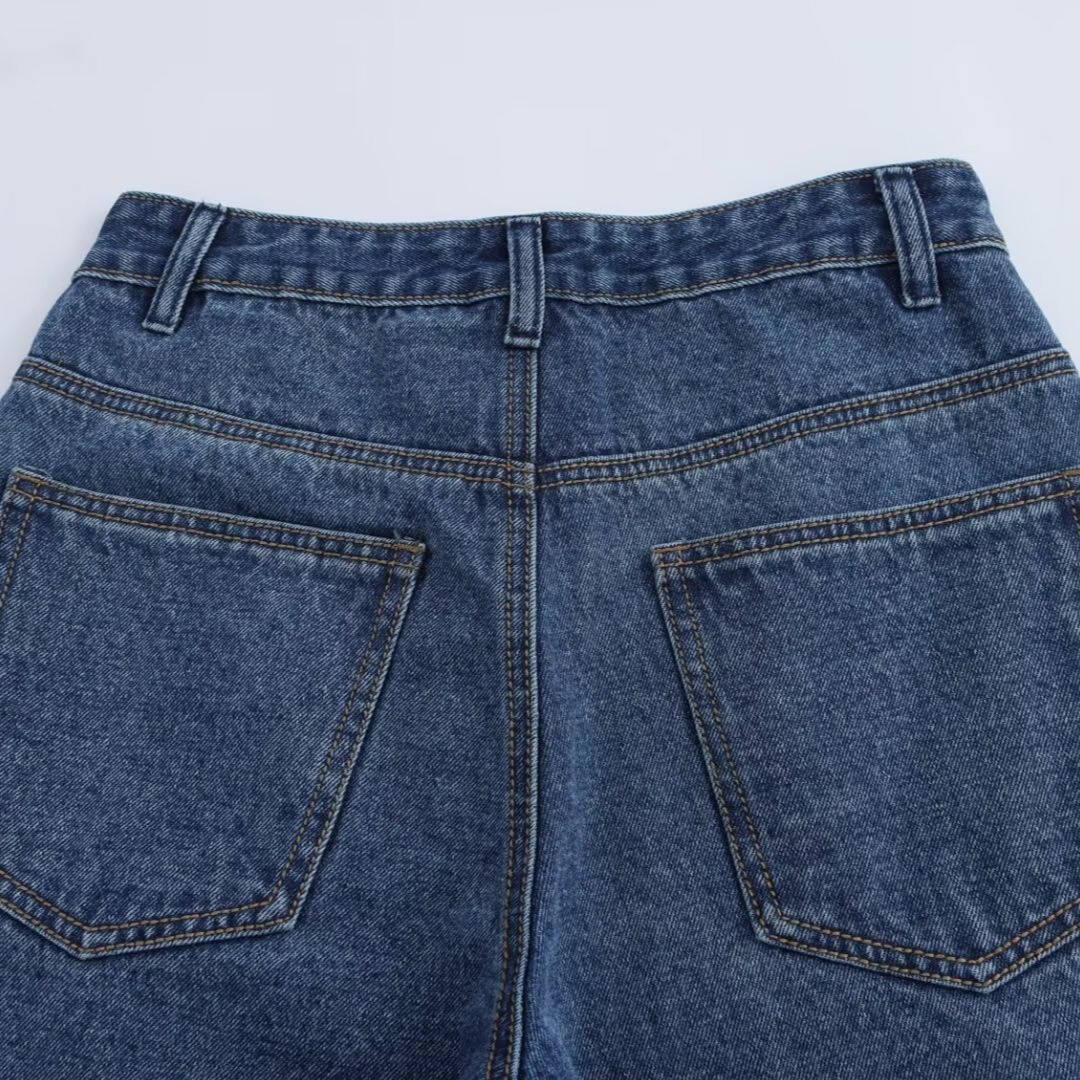 Women's casual slant pocket jeans