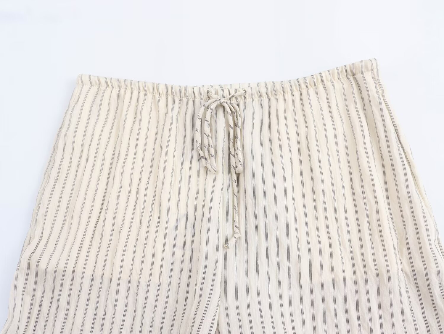 2024 new women's clothing, fashionable contrast color pajamas style straight pants