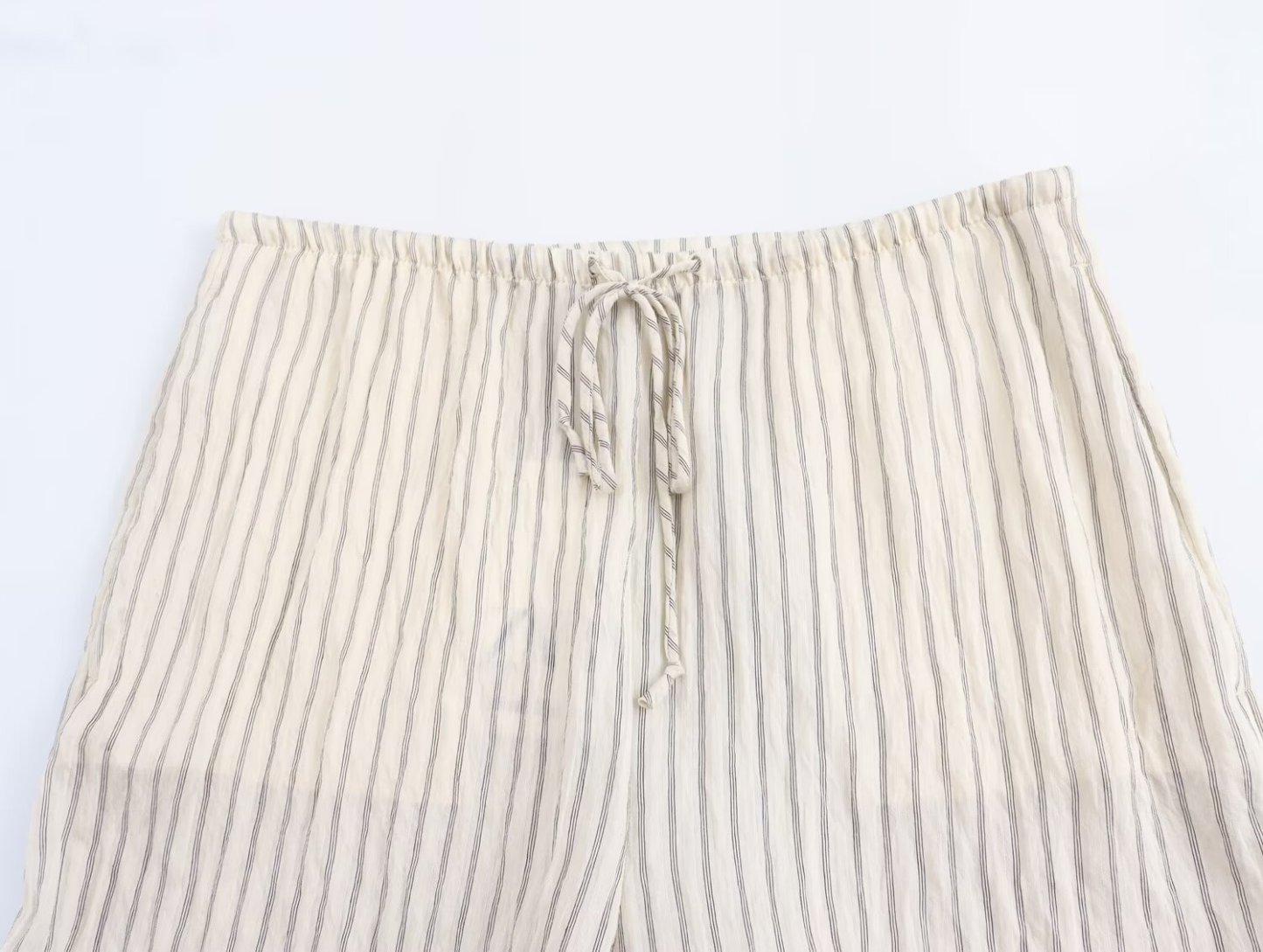 2024 new women's clothing, fashionable contrast color pajamas style straight pants