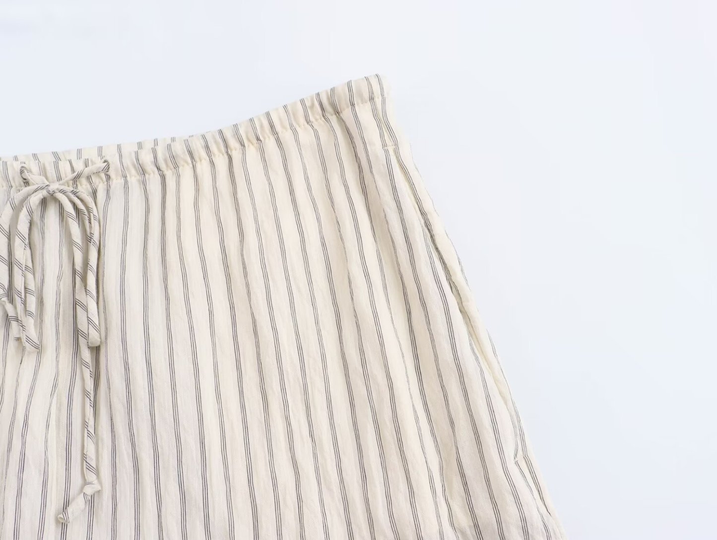 2024 new women's clothing, fashionable contrast color pajamas style straight pants