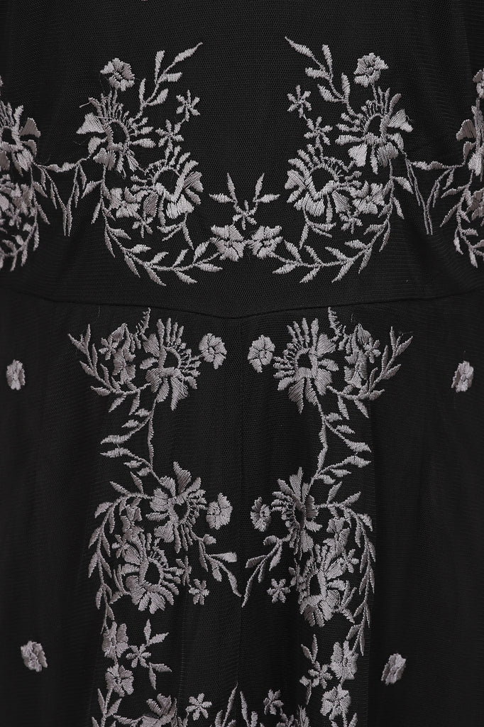 Embroidered Hanky Hem Dress