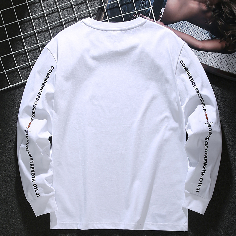 American style pure cotton long sleeve printed sweatshirt