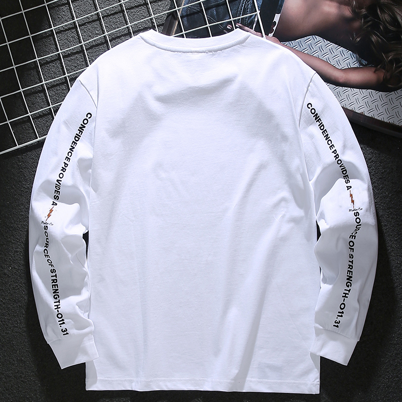 American style pure cotton long sleeve printed sweatshirt