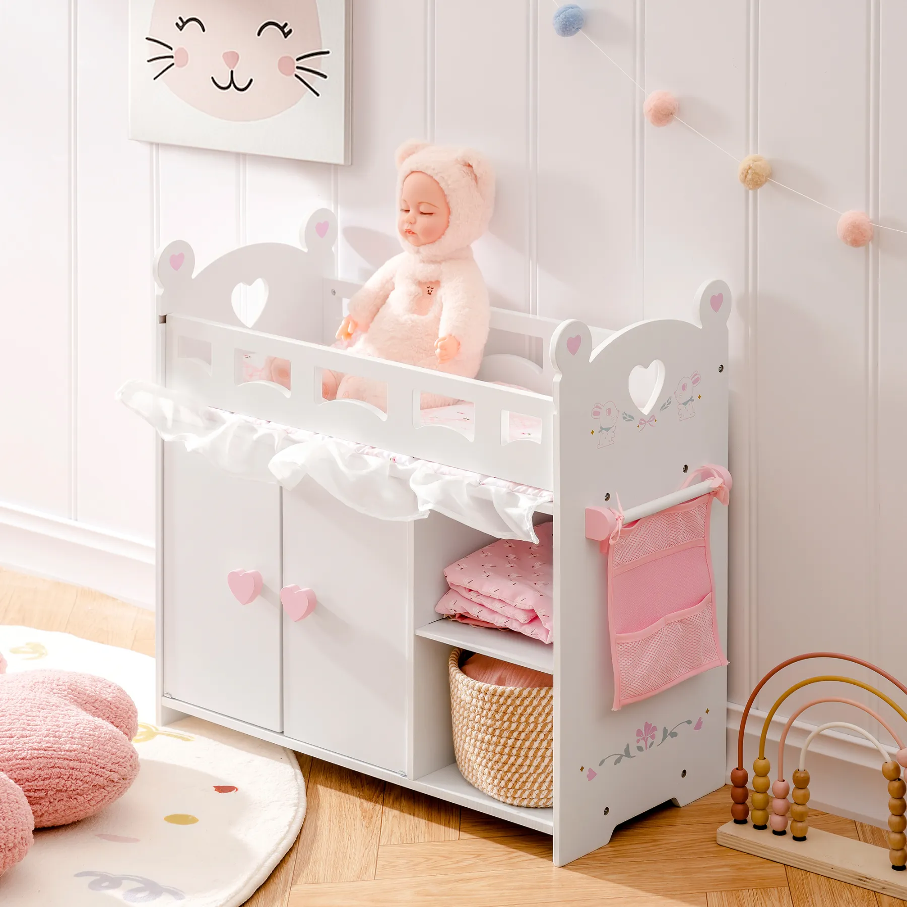 Baby Doll Crib Rabbit