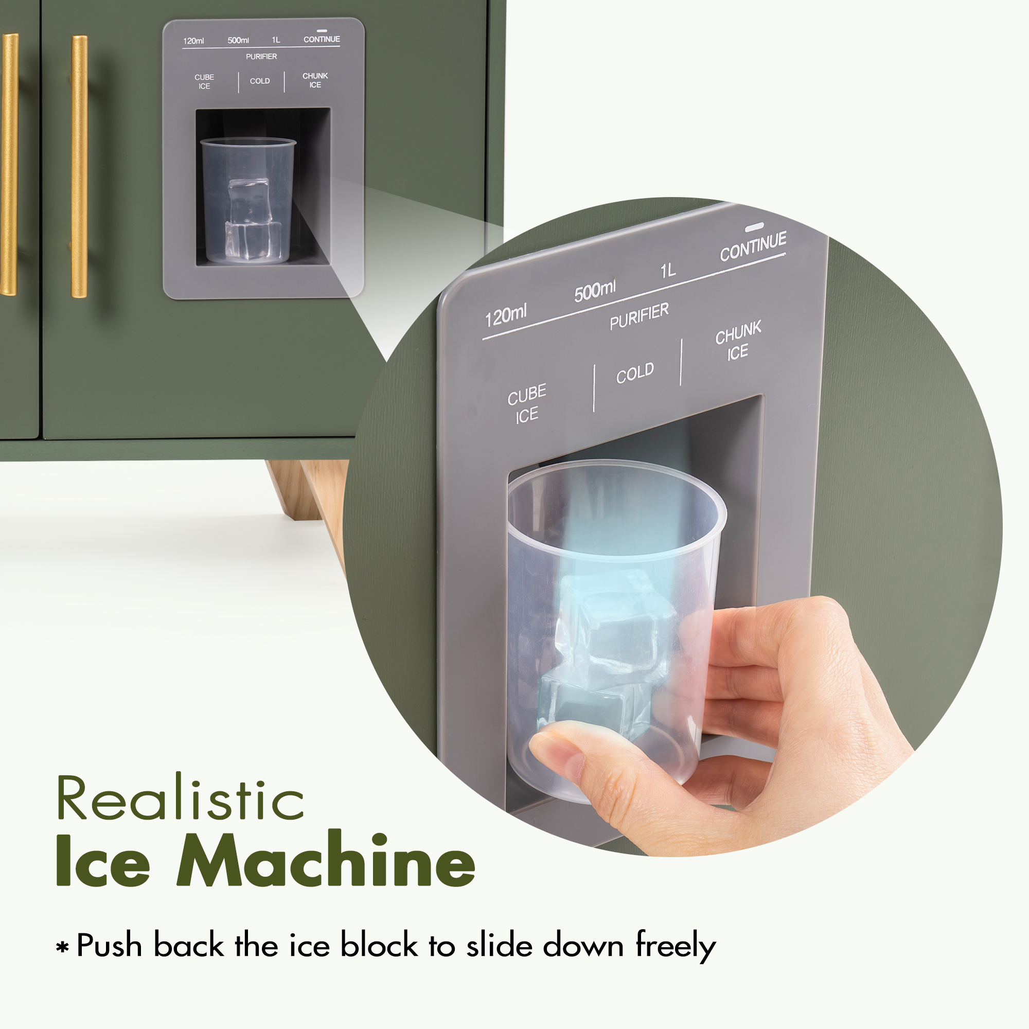 Wooden Mini Kitchen Cooking Toy For Children