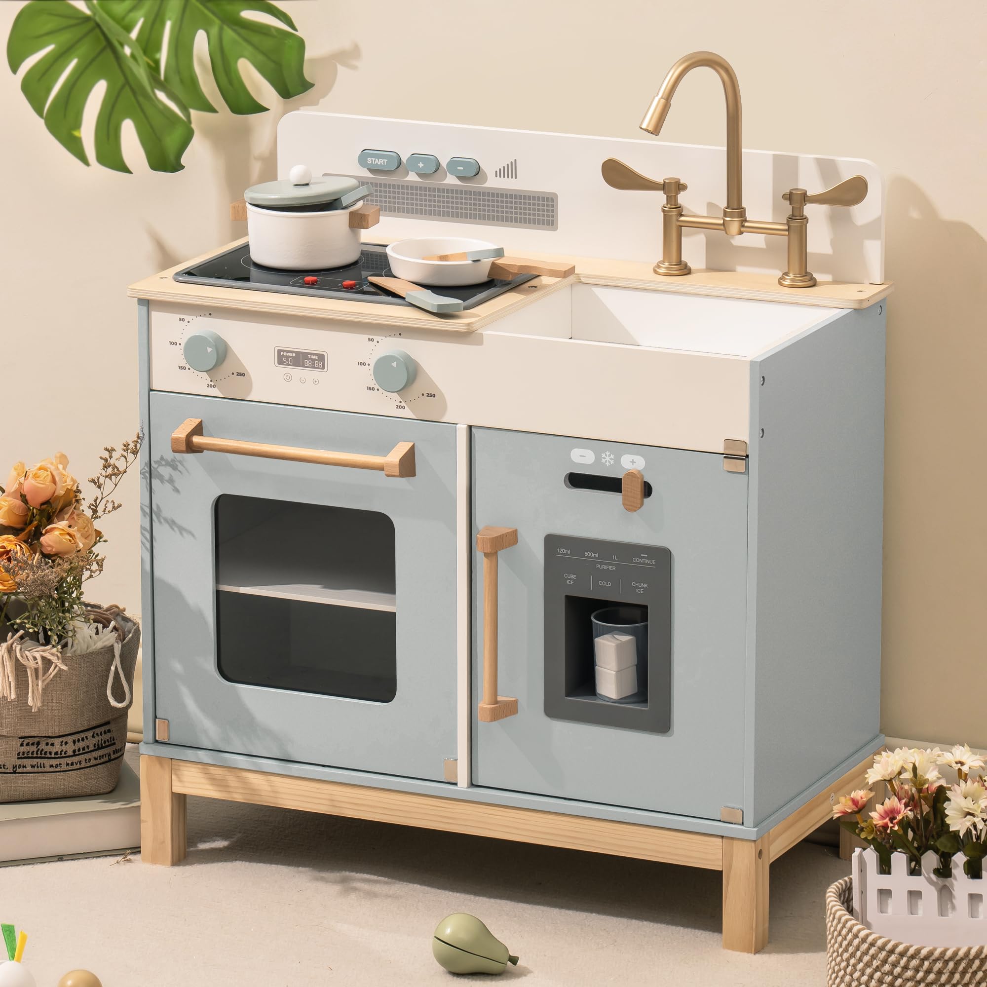 Montessori Wooden Kitchen Toy For Children