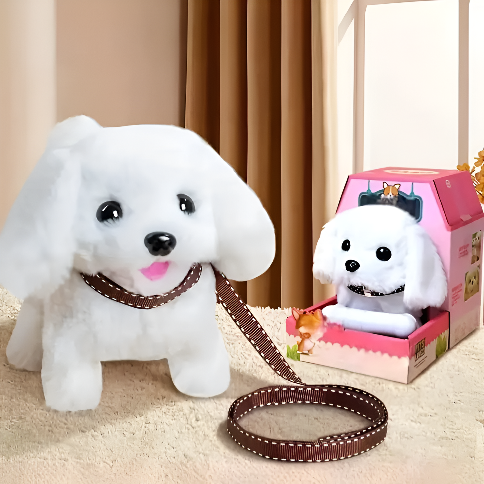 Battery Operated Walking Dog Toy For Kids And Home Fun