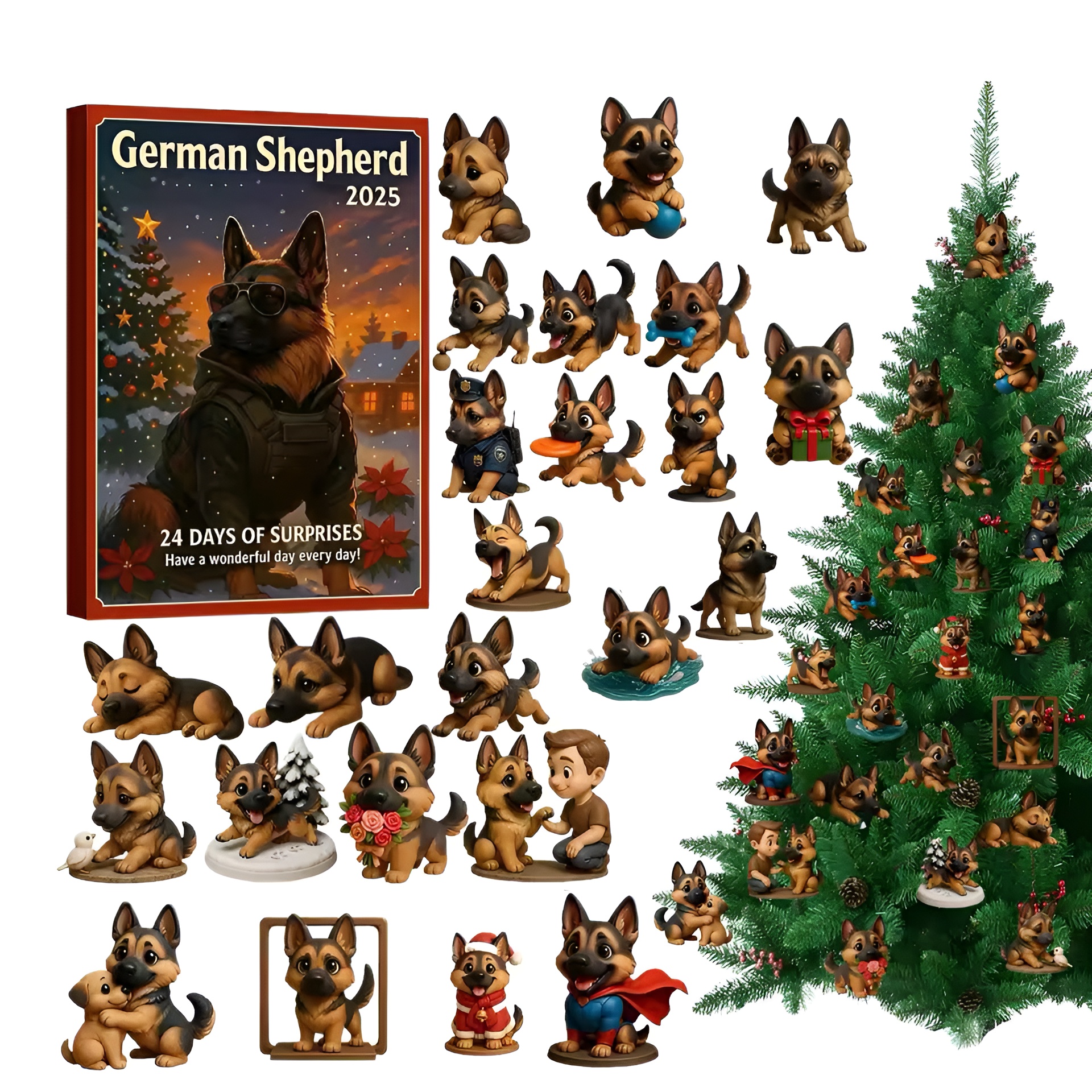 2025 German Shepherd Advent Calendar