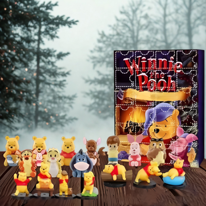 Cartoon Character Advent Calendar With Daily Surprise Figures