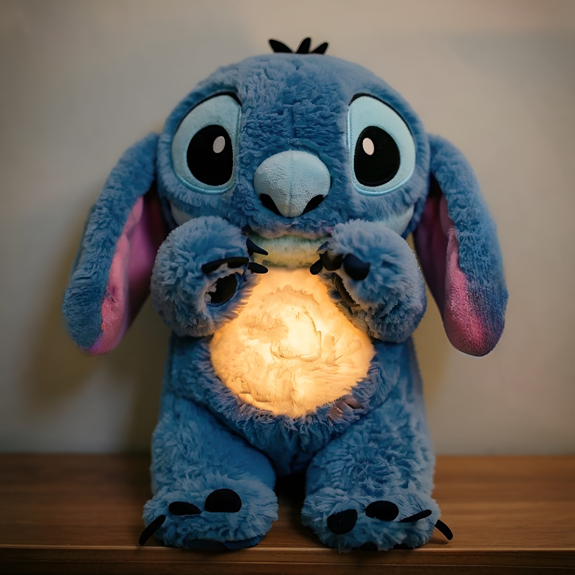 Stitch Musical Plush Doll With Soft Light For Peaceful Nights