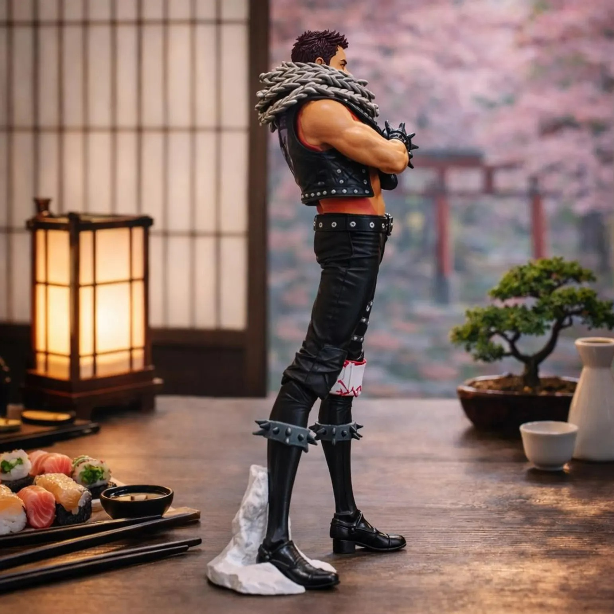 Katakuri One Piece Inspired Anime Action Figure Japanese Diorama Display Toy