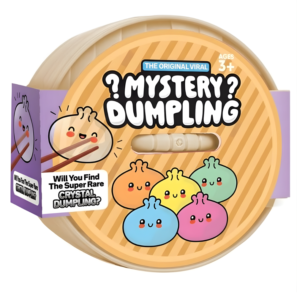 Invisible Maltose Mystery Squishy Dumpling Bao Bun Printed Fidget Toy