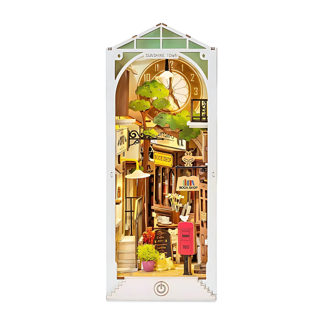 Sunshine Town Book Nook Shelf Insert