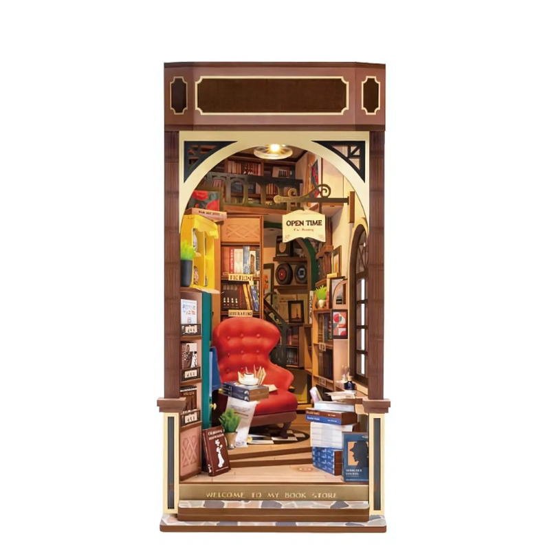 Bookstore DIY Book Nook Shelf Insert Kit