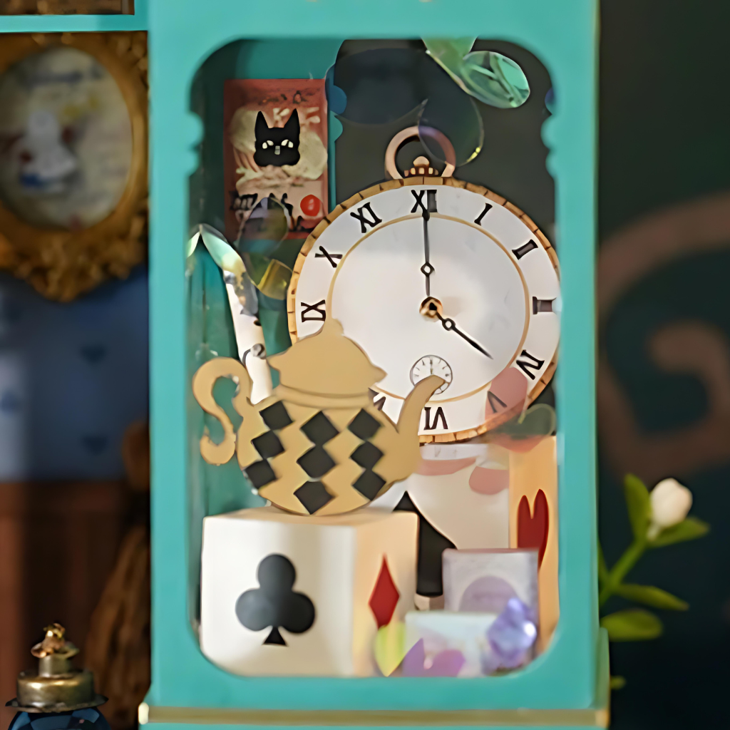 Alices Tea Store DIY Miniature House Kit