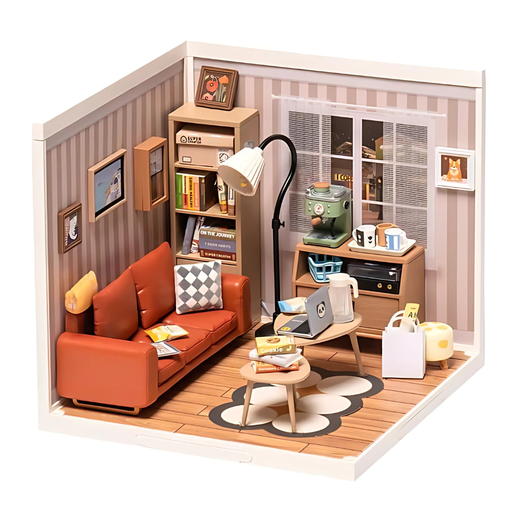 Cozy Living Lounge Super Creator Miniature House