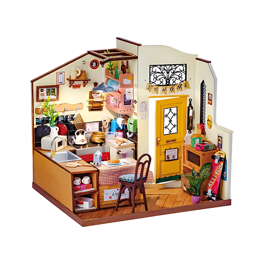 Cozy Kitchen DIY Miniature House Kit