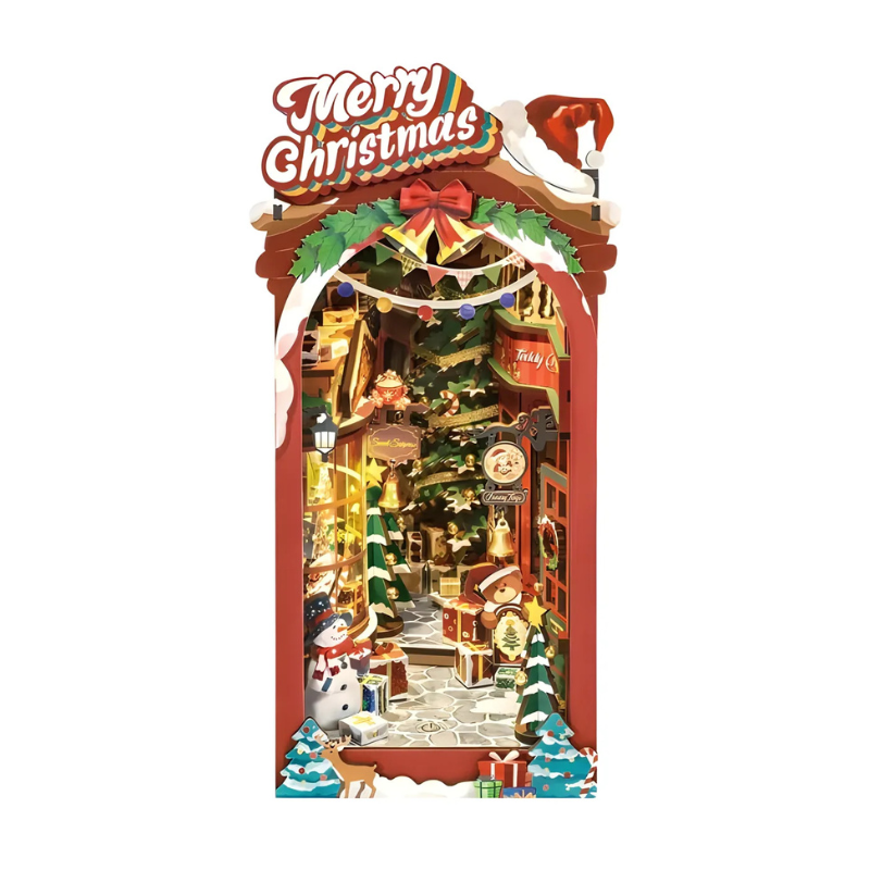 Christmas Street DIY Book Nook