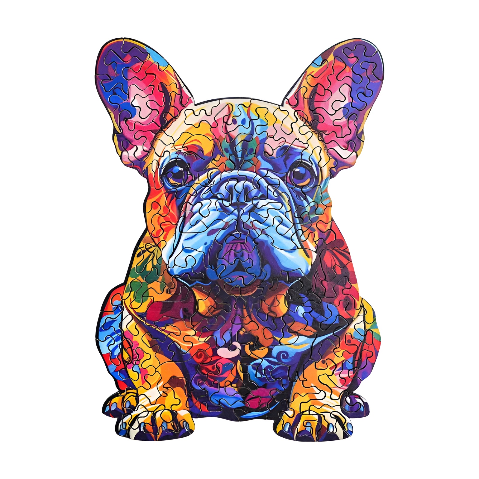 French Bulldog Wooden Jigsaw Puzzle