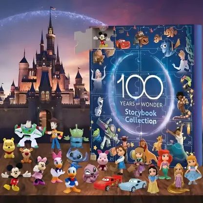 Cartoon Character Advent Calendar With Daily Surprise Figures