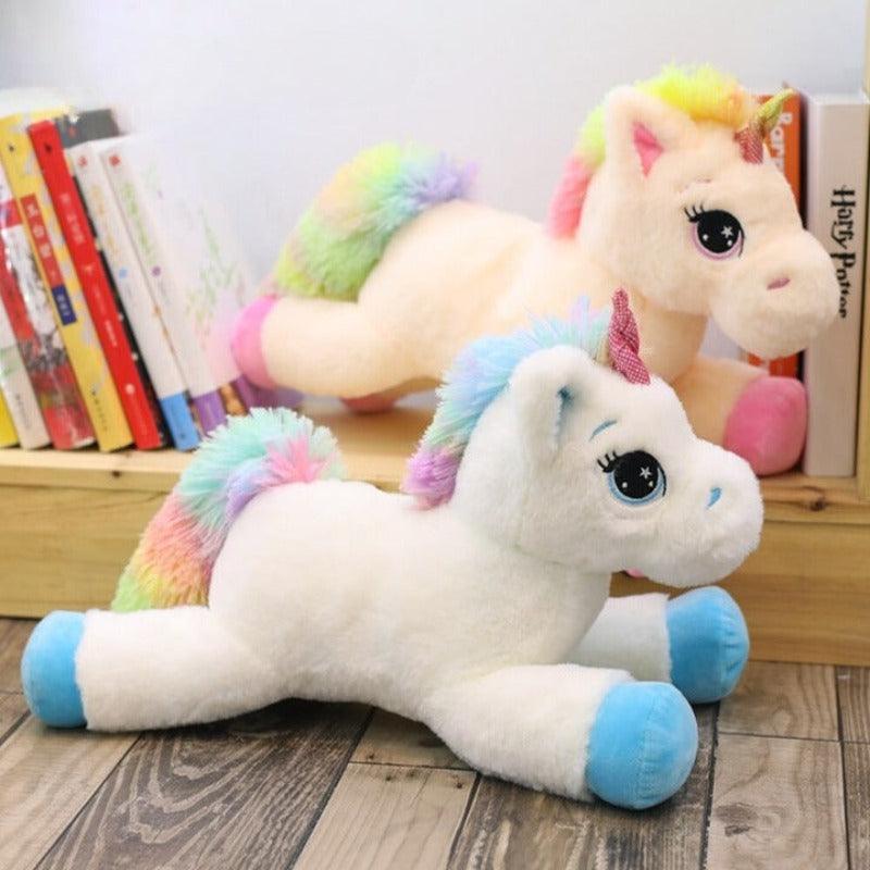 Rainbow Unicorn Plush Toy With Cotton Stuffed Figure