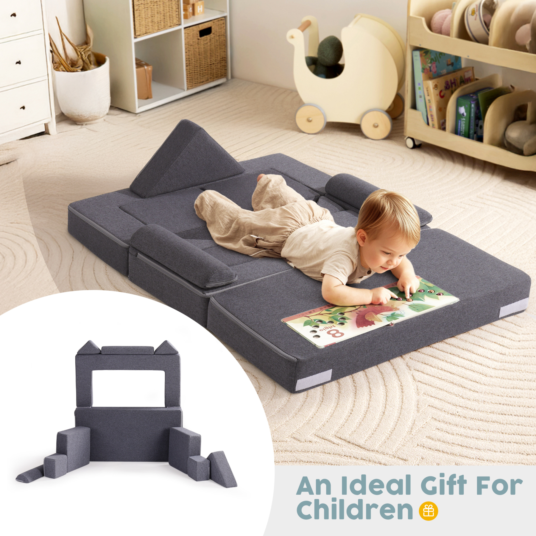 Modular Kids Play Couch