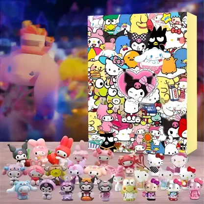 Cartoon Character Advent Calendar With Daily Surprise Figures