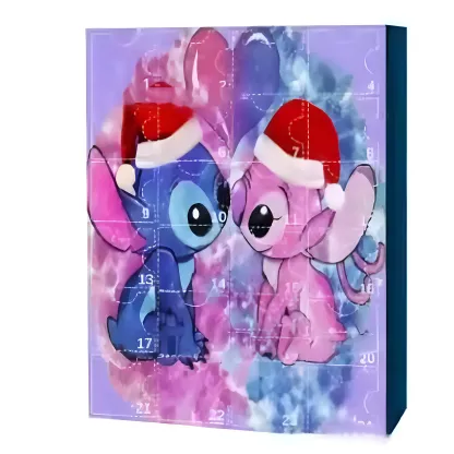 Cartoon Character Advent Calendar With Daily Surprise Figures