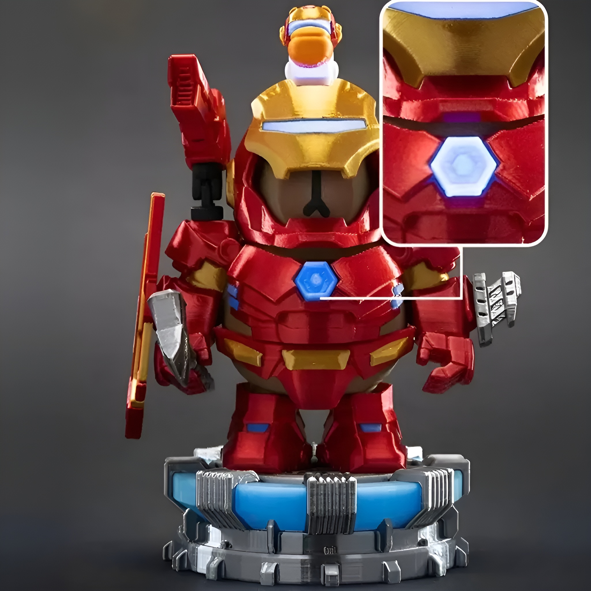 3D Printing Ironbara Magnetic Equipment Toy Set