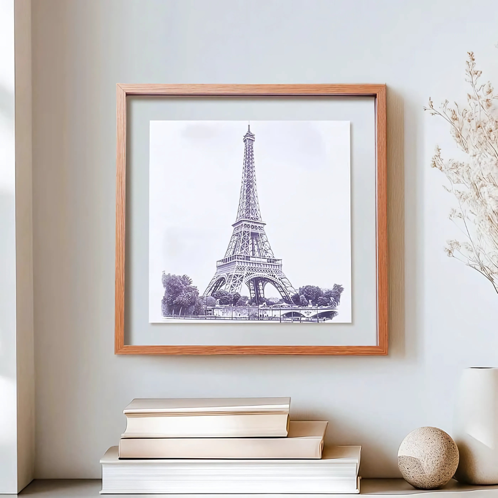 Double Glass Picture Frame