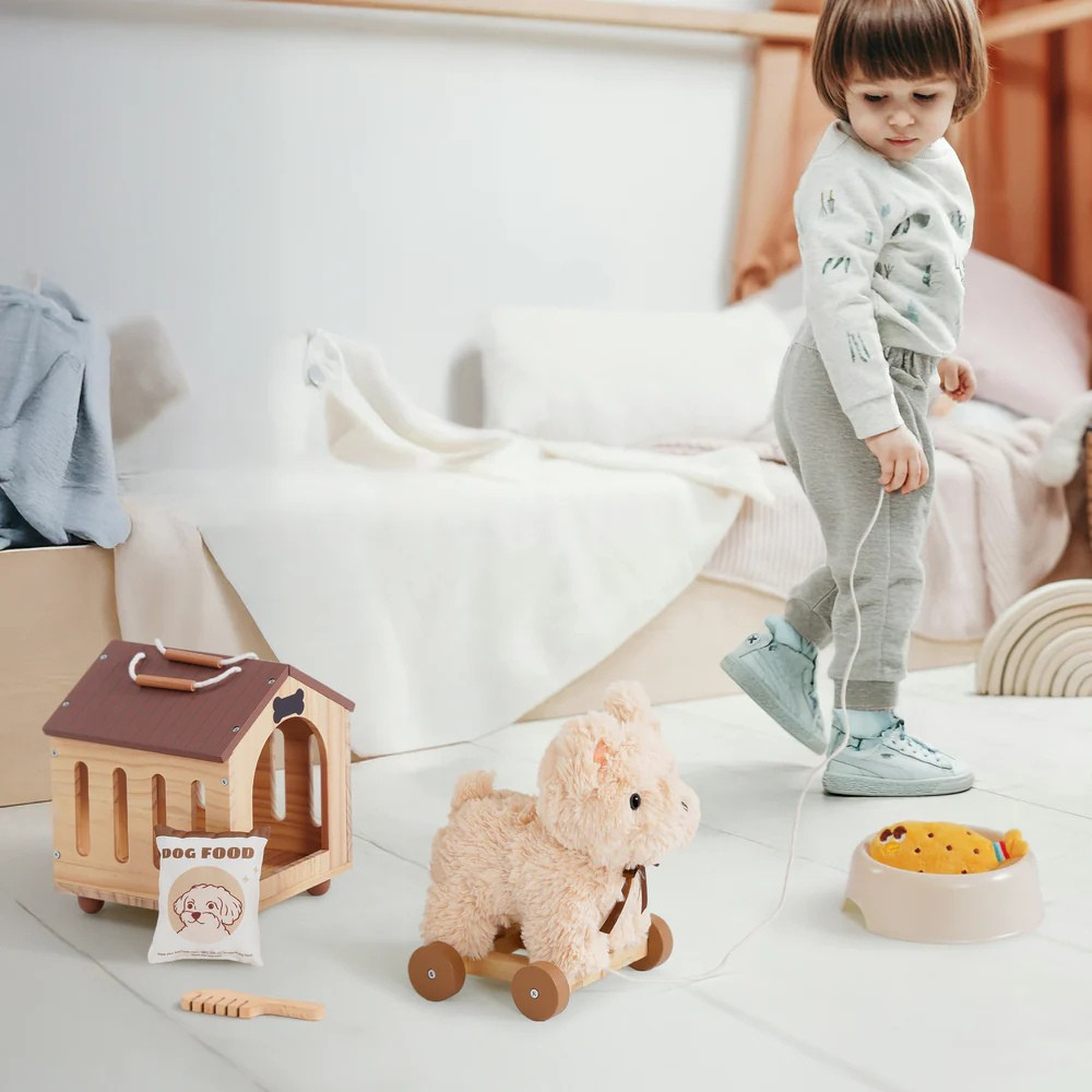 Pull Dog Toy For Toddlers