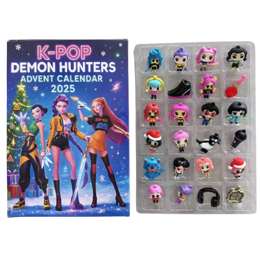 Kpop Demon Hunters Christmas Advent Calendar Blind Box Toys
