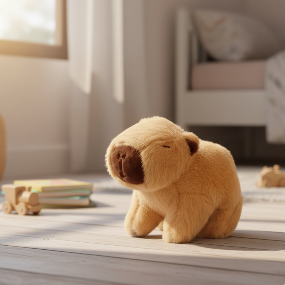 Soft Capybara Plush Bracelet For Everyday Style And Gifting