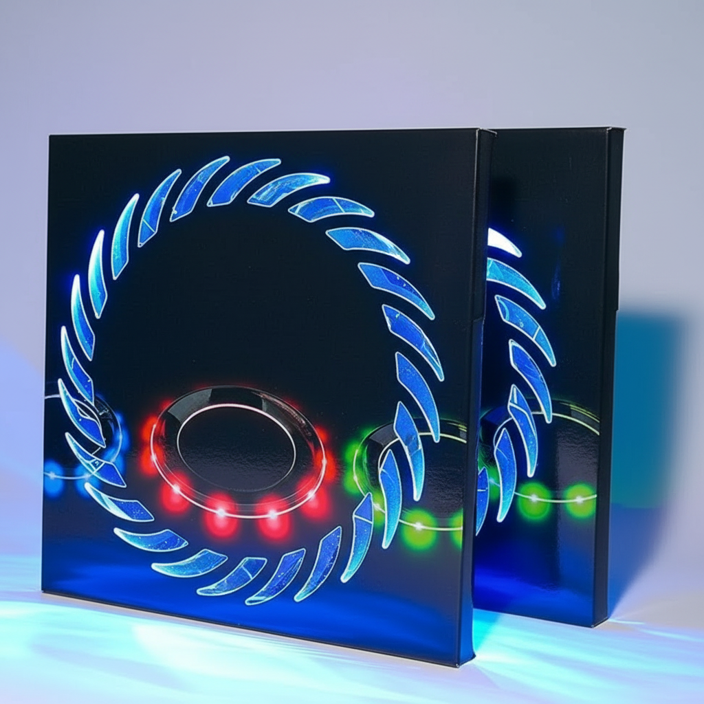 Flying Toy Ring With LED Lights For Kids