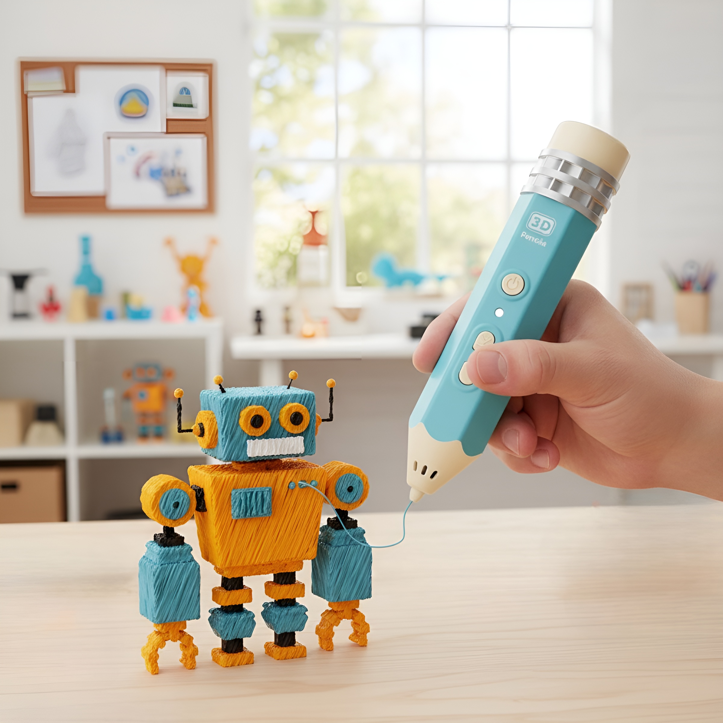 Low Temperature 3D Drawing Pen Set For Kids Creative Projects