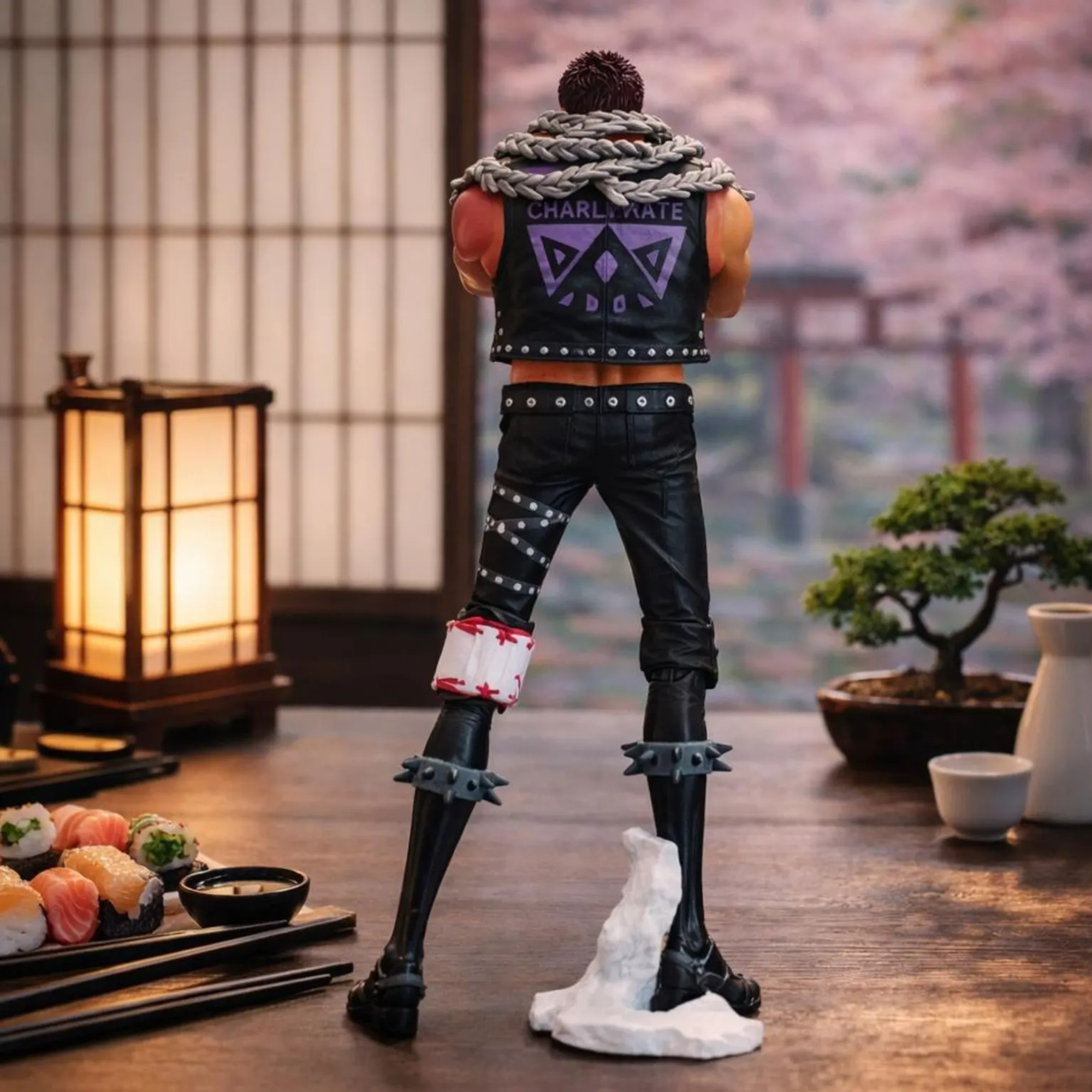 Katakuri One Piece Inspired Anime Action Figure Japanese Diorama Display Toy