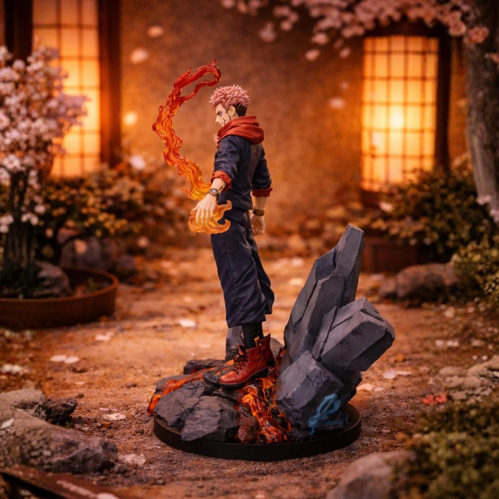 Sukuna Jujutsu Kaisen Anime Figure King of Curses Character Statue Display Model