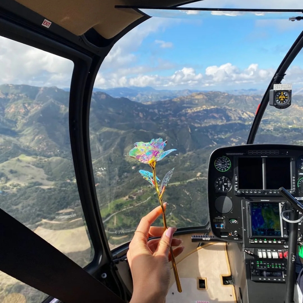 LED Rose Tree Table Decor Lamp