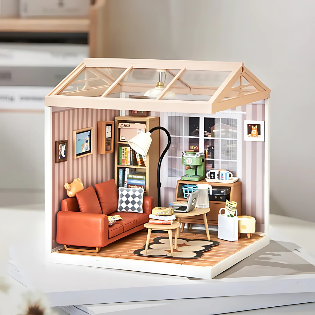 Cozy Living Lounge Super Creator Miniature House