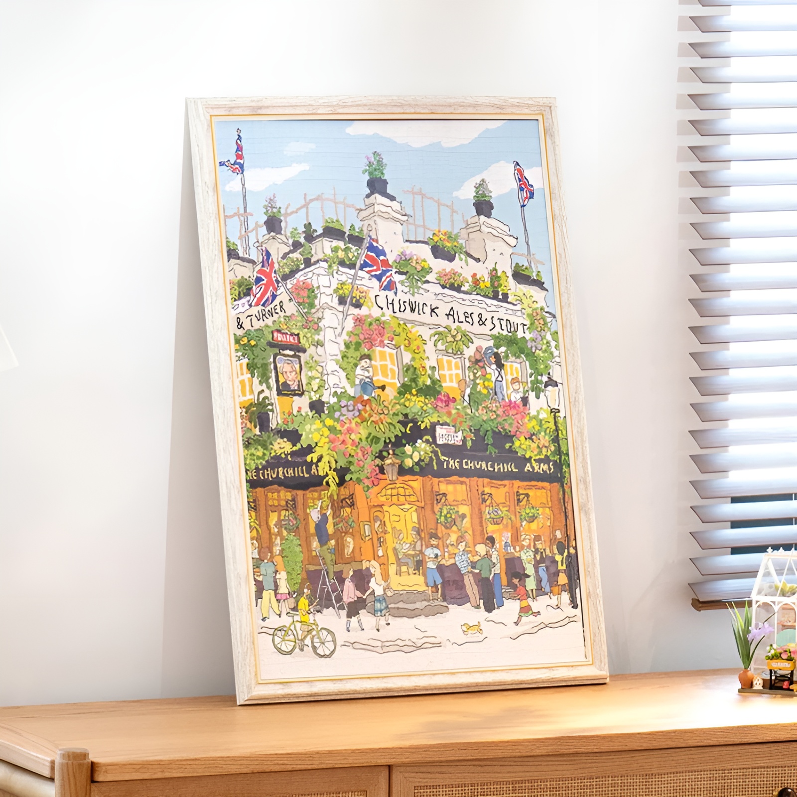 Pub in London 1000 Piece Jigsaw Puzzle