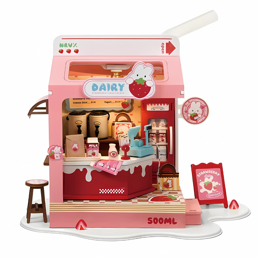 Food Box Shop DIY Miniature House Kit