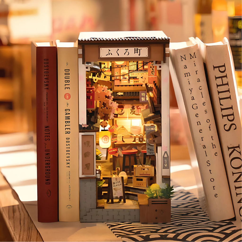 Sakura Wine Alley DIY Book Nook Shelf Insert
