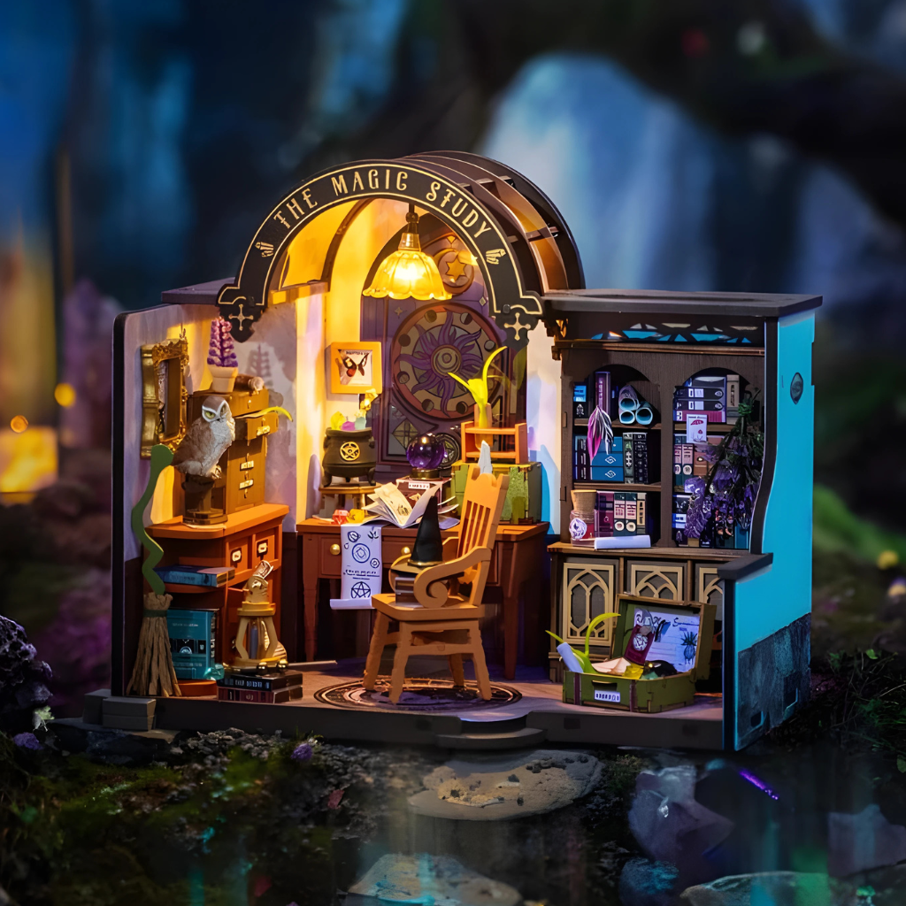 The Magic Study DIY Miniature House