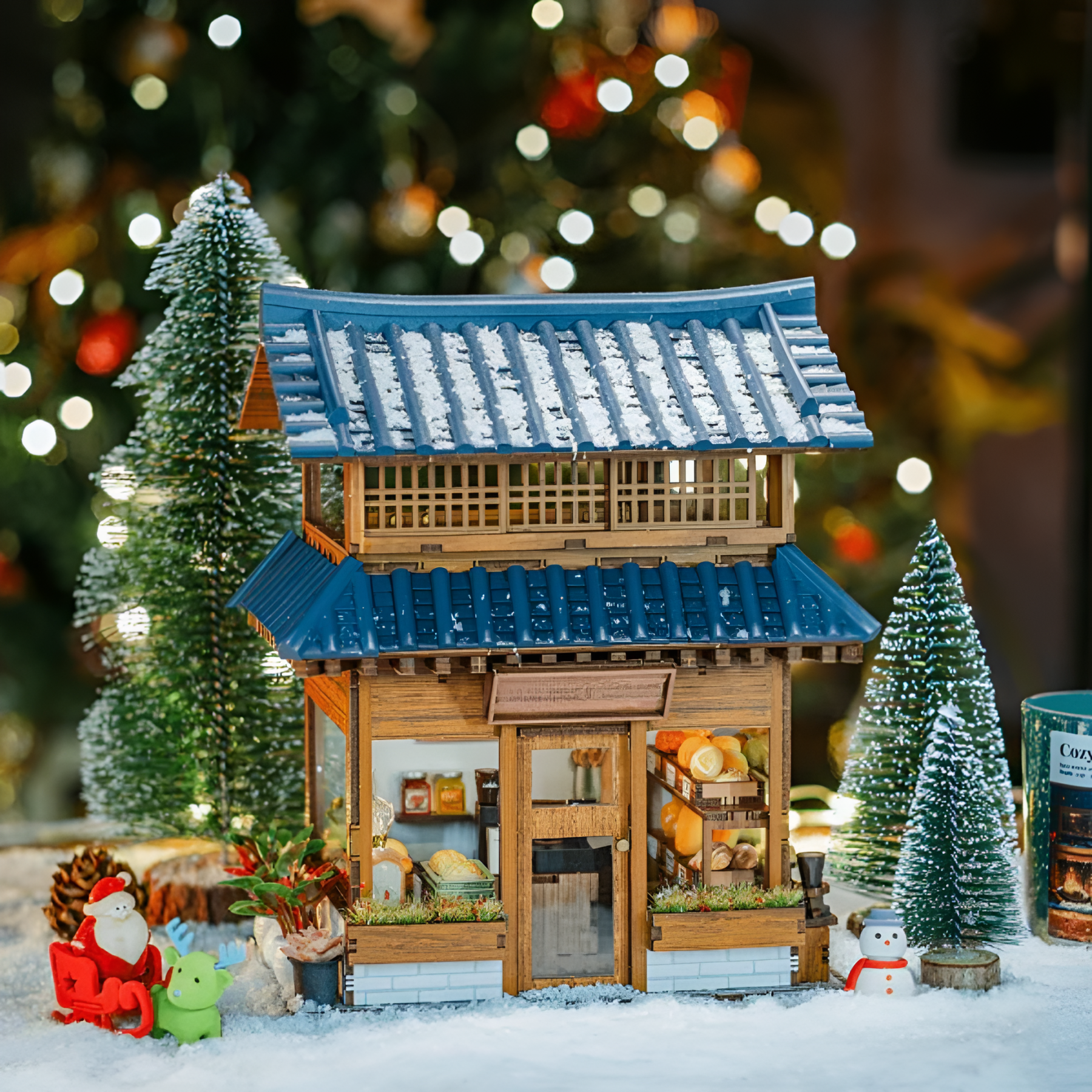 Hanok Bakery Miniature House Craft Kit