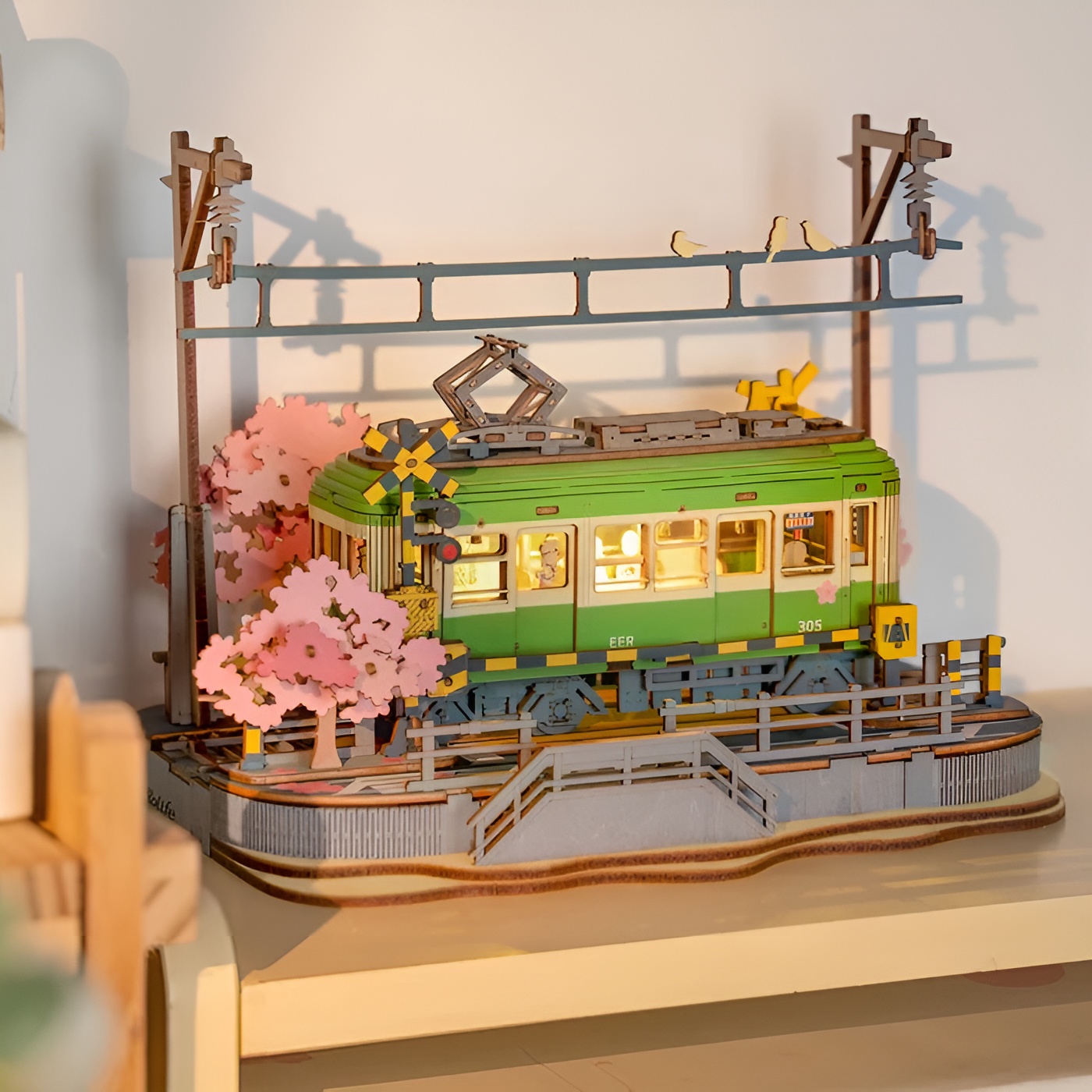 Sakura Journey 3D Wooden Puzzle