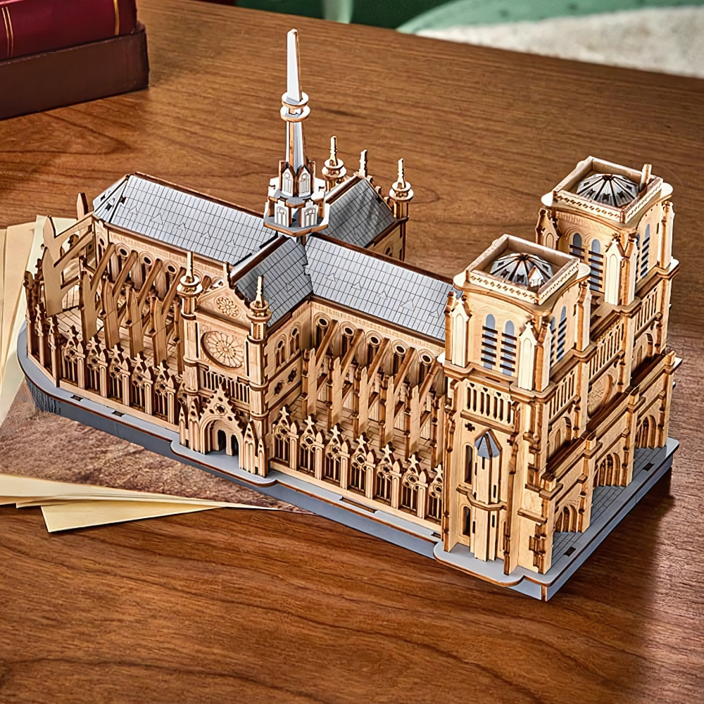 Paris Cathedral 3D Wooden Puzzle