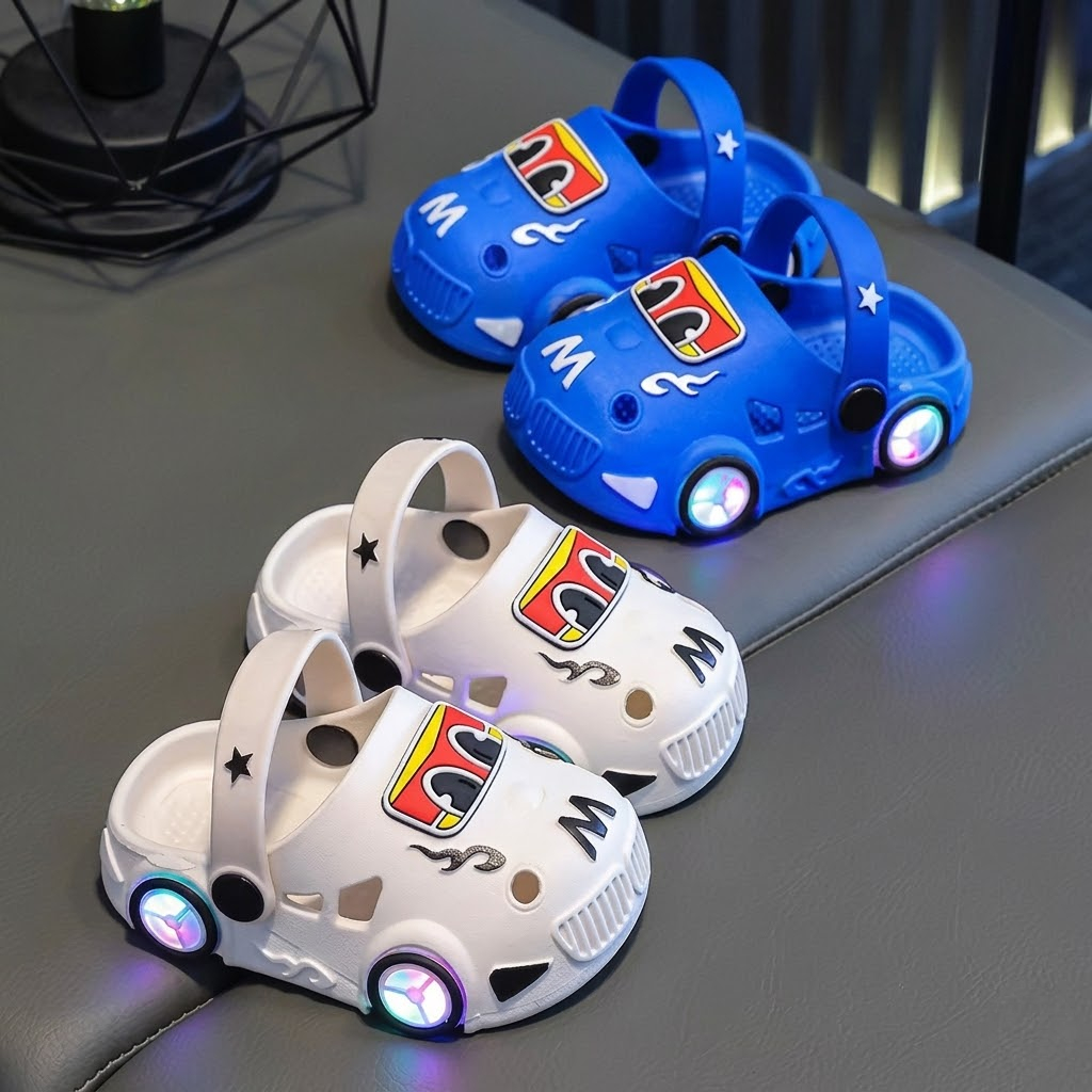 Kids Light Up Anti Slip Casual Sandals Shoes