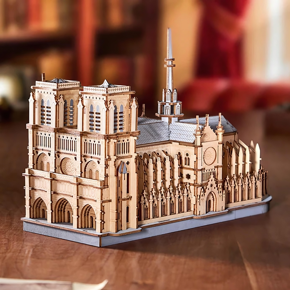 Paris Cathedral 3D Wooden Puzzle