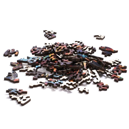 Moonlight Owl Wooden Jigsaw Puzzle