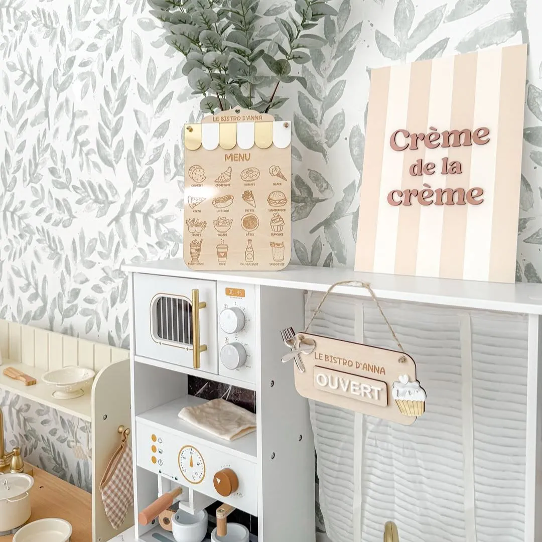 Modern Play Kitchen for Kids